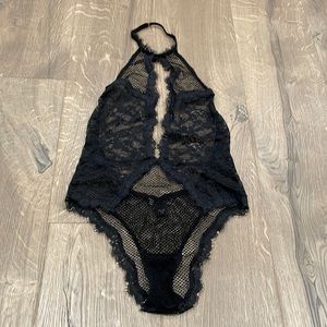 Lace Halter Lingerie